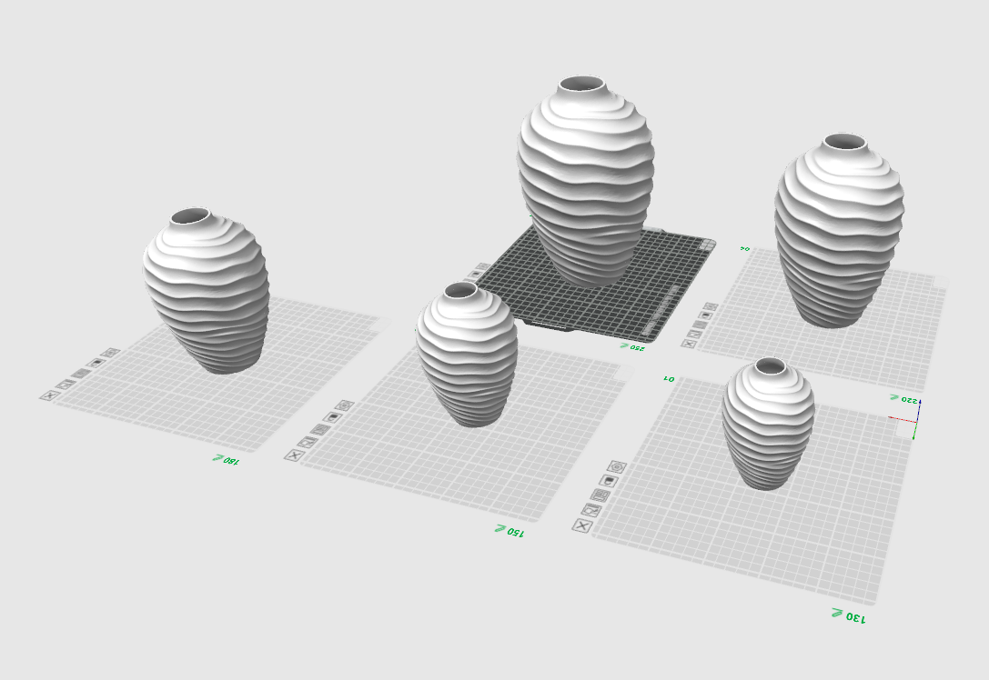 Miniatura 1 do modelo 3D Waves - Vase