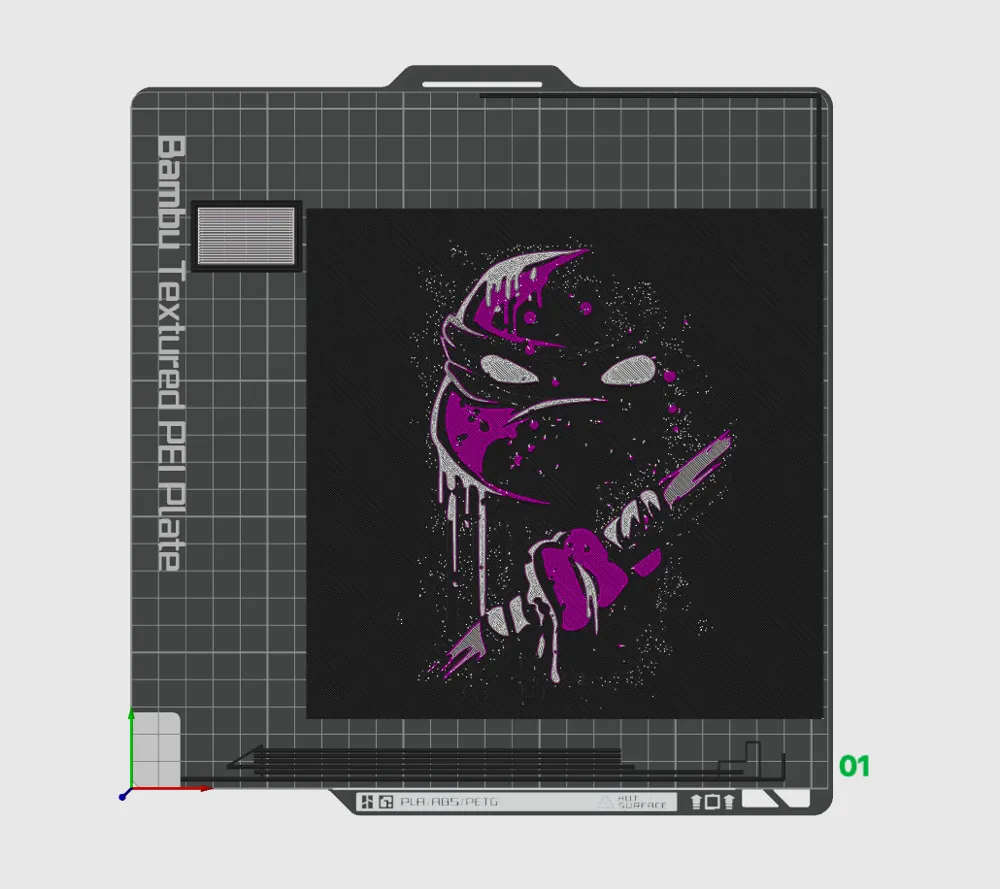 Donatello / TMNT / Ninja Turtle / Wall Art / by 3D Prints This