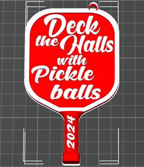 Deck the Halls with Pickle Balls UPDATED 2024