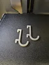 Two hooks, strong, 0.2mm layer, 6 walls, 25% infill