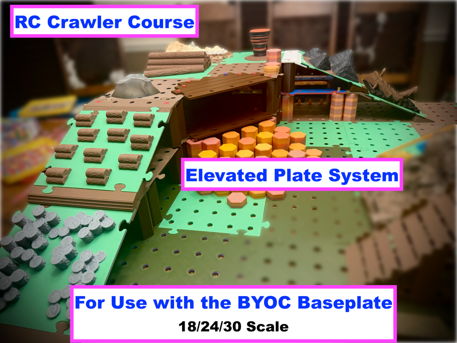 Pcub3D - BYOC - Elevated Plate System