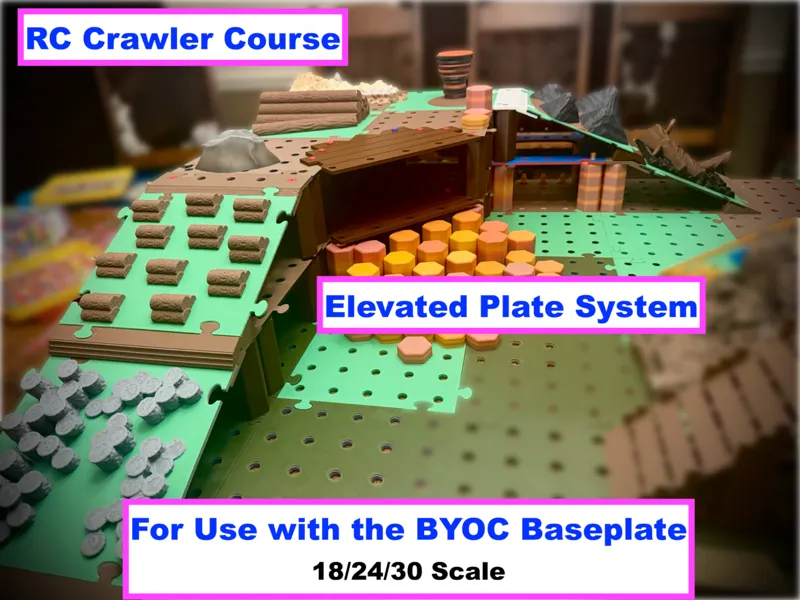 Pcub3D - BYOC - Elevated Plate System