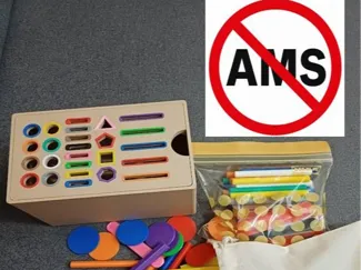 montessori box, no AMS