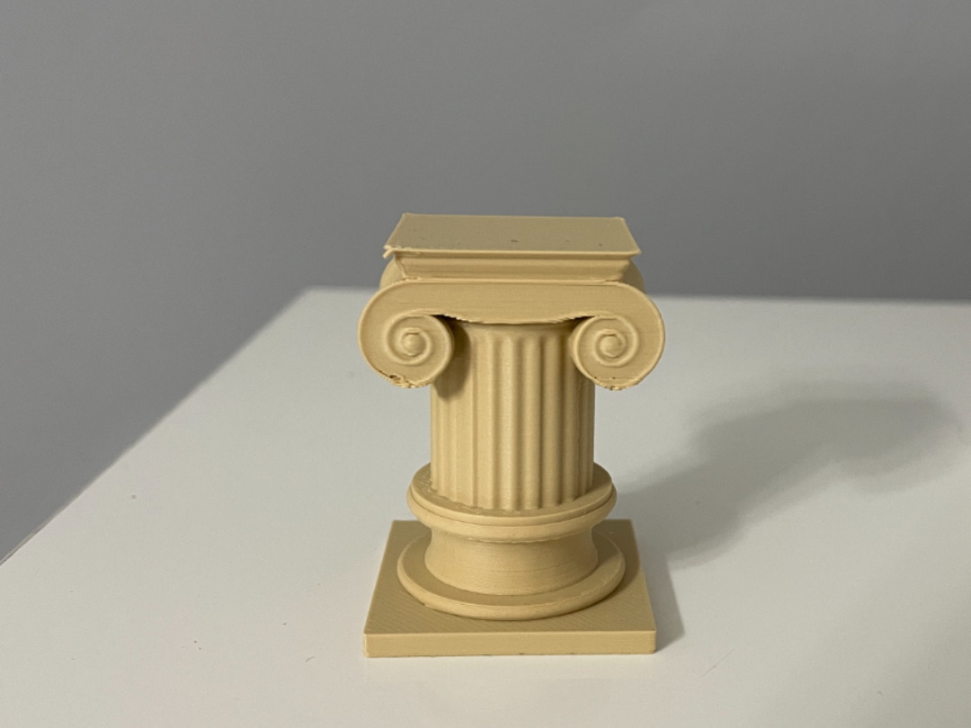 Ionic Column Display Stand