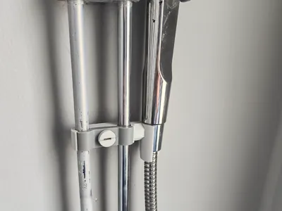 Bathroom hose holder for 12mm pipe