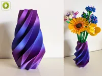 Vase torsadé — photo 2