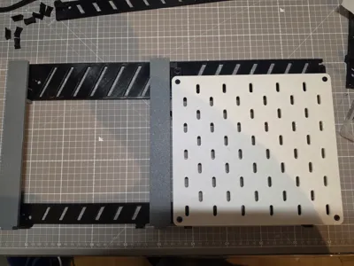 Skadis Mounting Rails plus Mounting Aid/Template