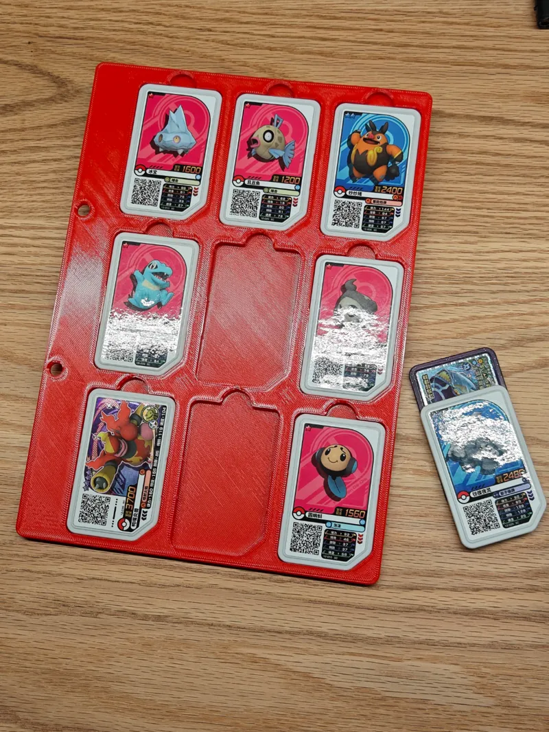 Pokémon Ga-Olé disks holder Size B5 宝可梦加傲盘 B5收纳册