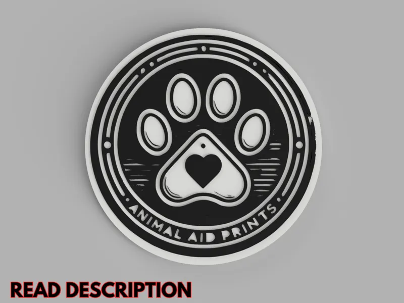 Animal Aid Prints - Get Adoption Family 3d Printer