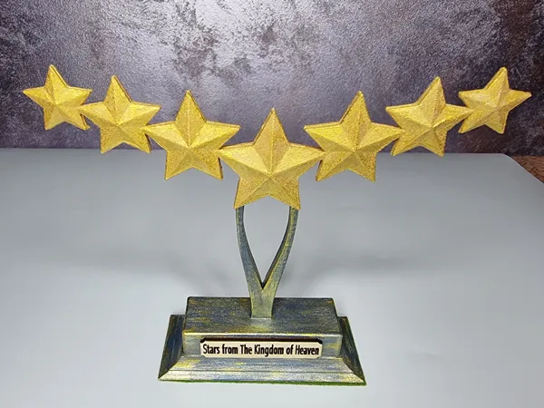 Trophée à sept étoiles