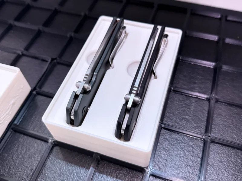 Gridfinity Kershaw Knife Dock (2-Slot)