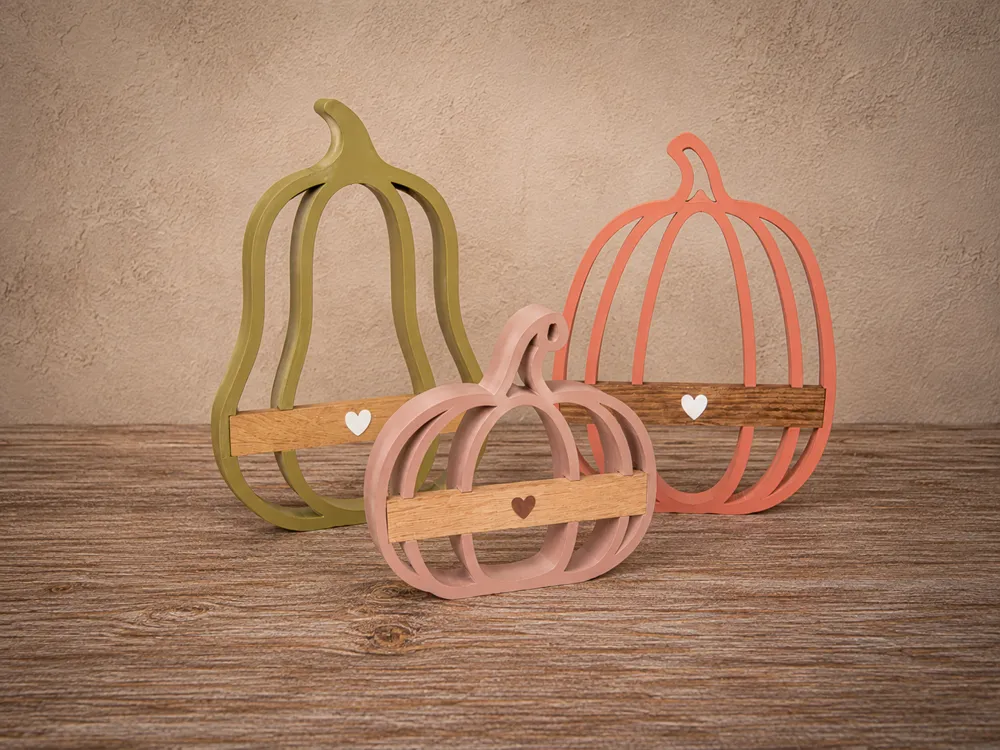 Modelo para impresión 3D: Kürbis mit Klötzchen groß. Referencia del modelo original.