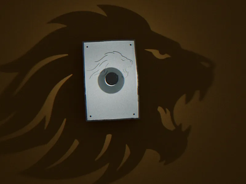 The Lion’s Roar | Shadow Night Lamp