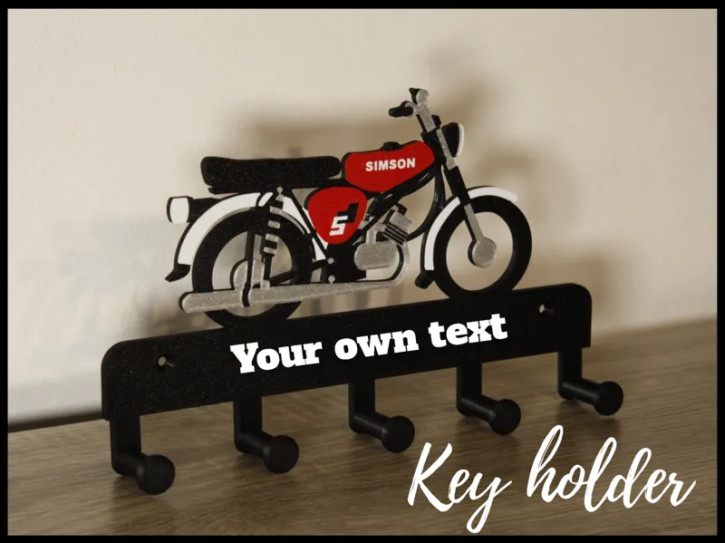 Key holder Simson S51 - hanger - moped elektronik