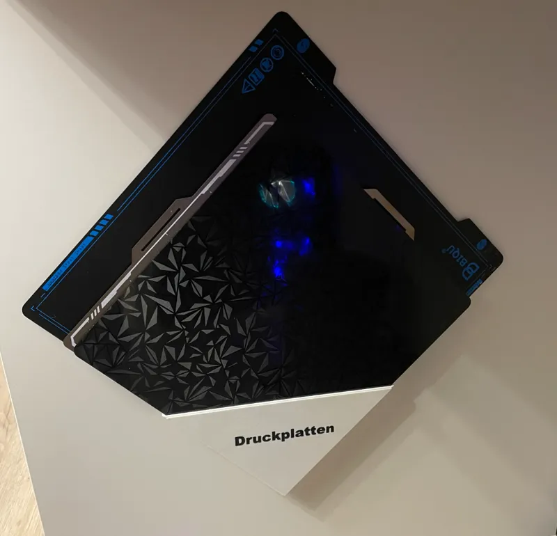 Druckplatten Halterung
