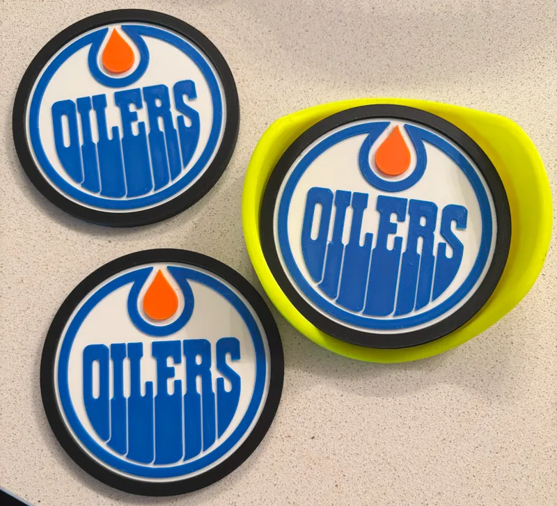 Oilers Coasters