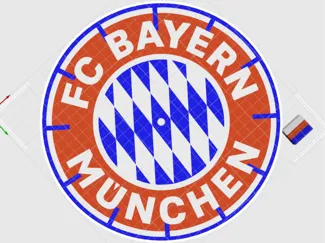 FC Bayern München Clock