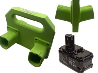 Ryobi Compatible 18v Battery Caddy - 4-pack