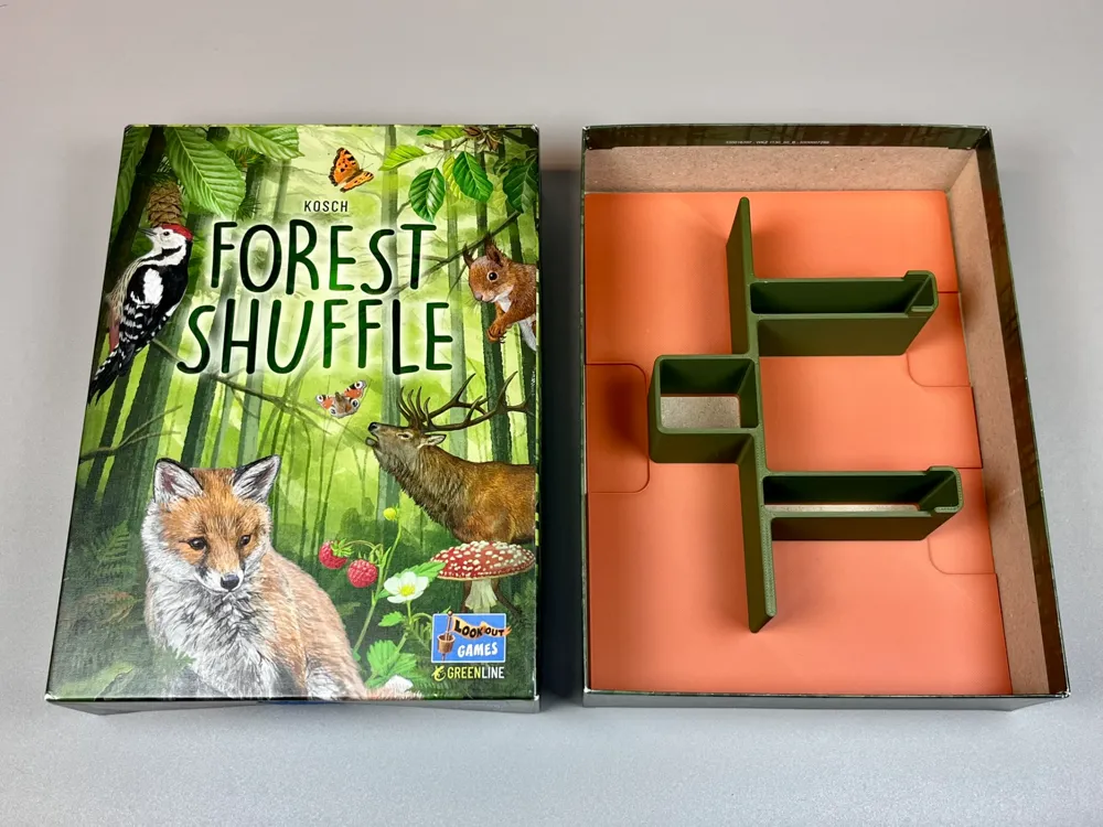 Insert for Forest Shuffle | Board Game - Free 3D Print Model - MakerWorld