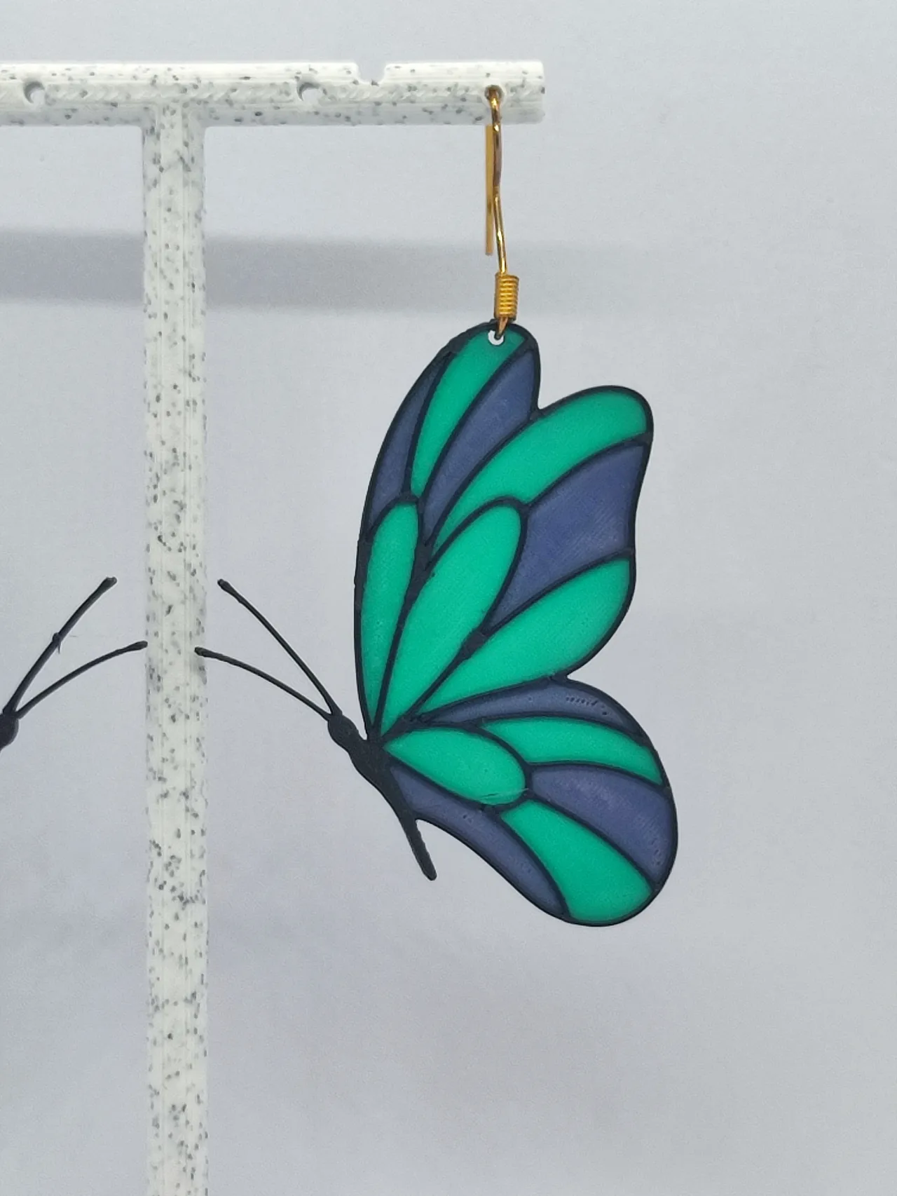 Aretes Mariposas de la Fortuna view 4