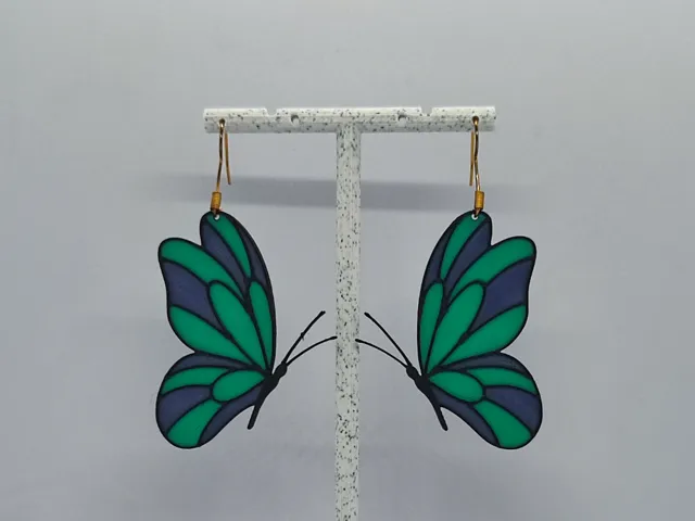 Aretes Mariposas de la Fortuna
