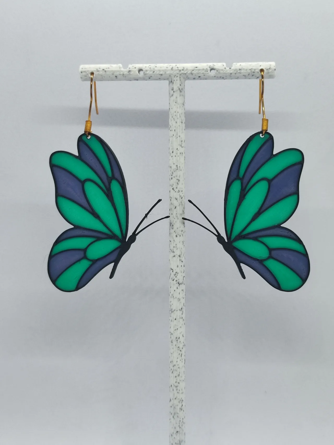 Aretes Mariposas de la Fortuna view 3