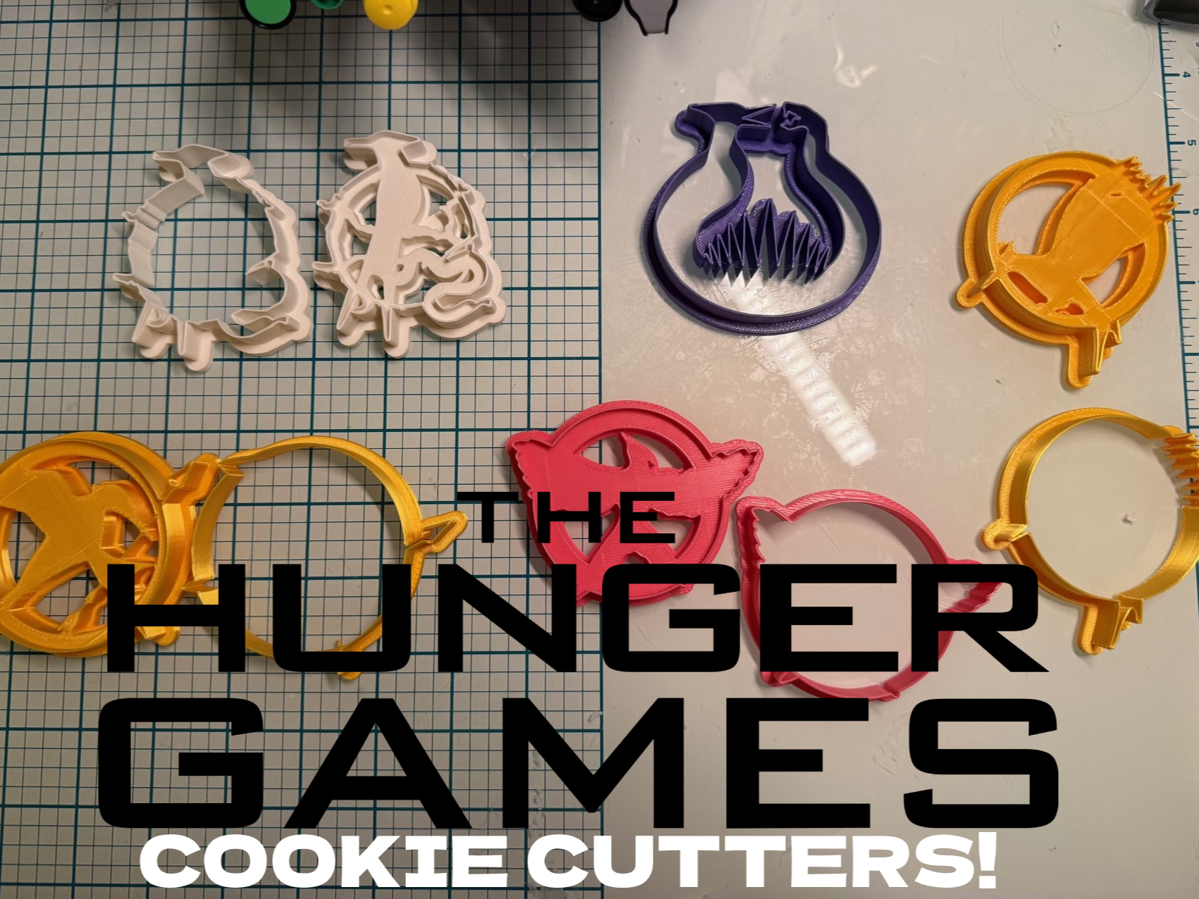 The Hunger Games Series Cookie Cutters