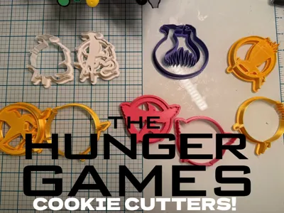 The Hunger Games Series Cookie Cutters