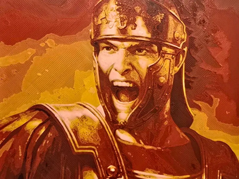 Rome Total War Game Poster - Hueforge