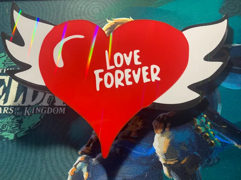 Placa love forever