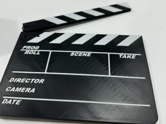 Movie Clapper Board - Large