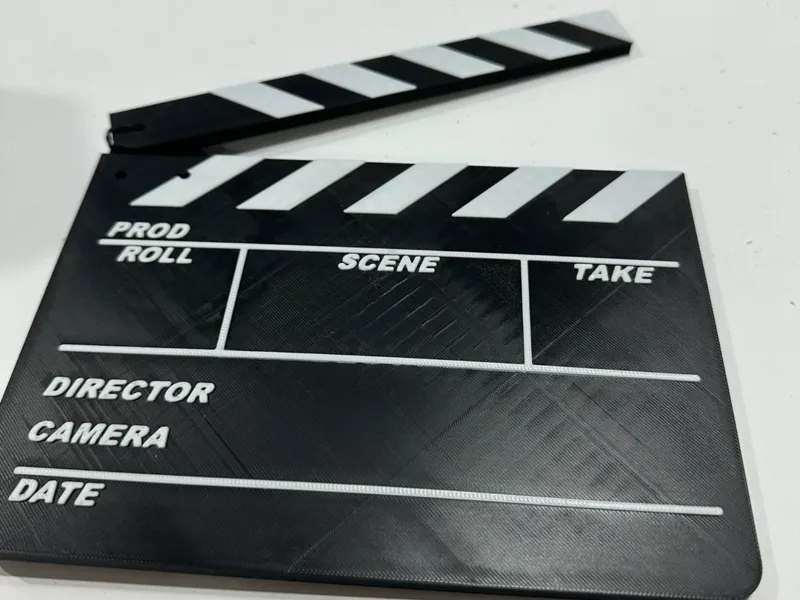 Movie Clapper Board - Large