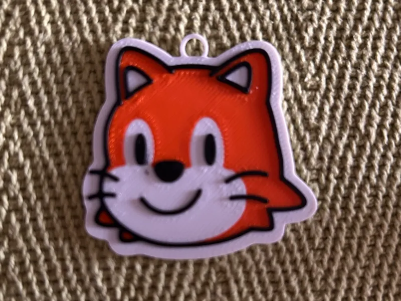 Scratch Jr. Keychain