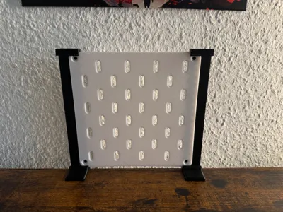 Desk Mount for Skadis 18x18cm (no drilling)