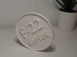 Airplane coasters