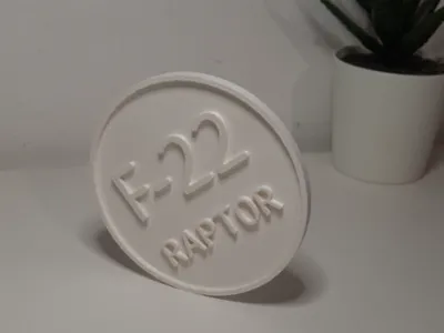 Airplane coasters