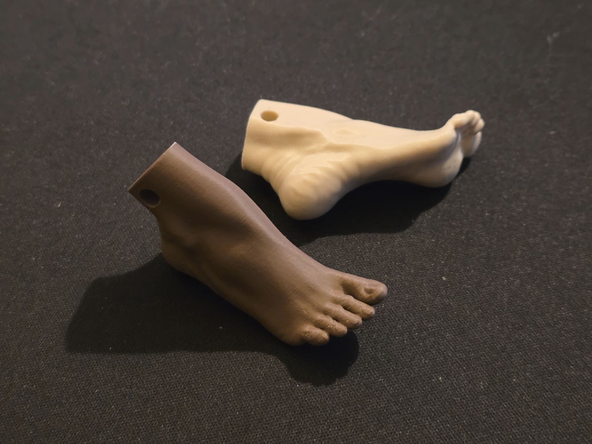 Foot model Keychain - pendant decoration