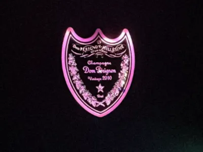 Dom perignon 2010 lamp
