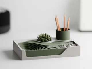Stepped Desk Organizer