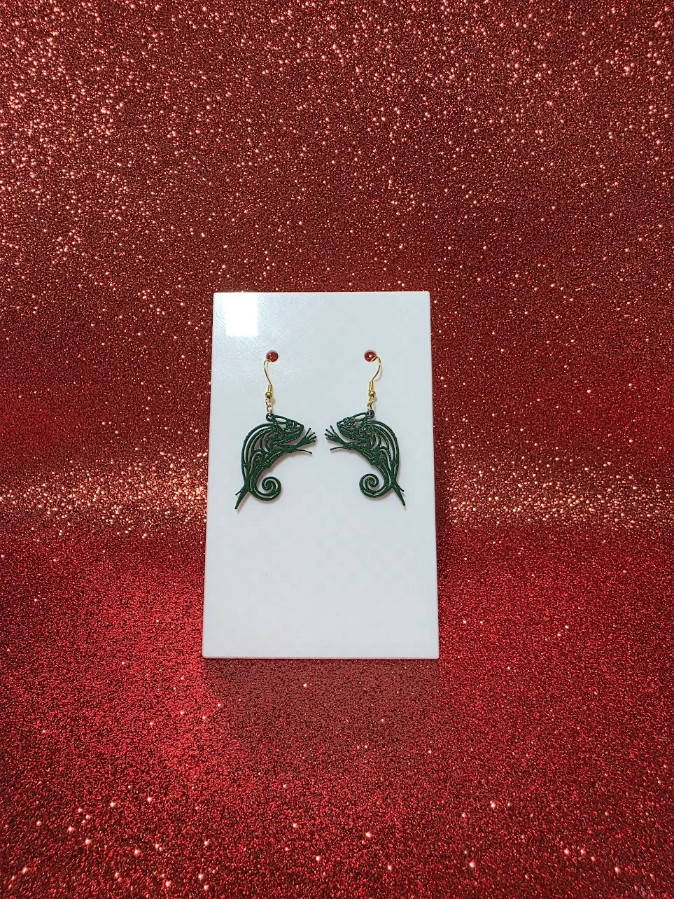 Camaleont earrings view 2
