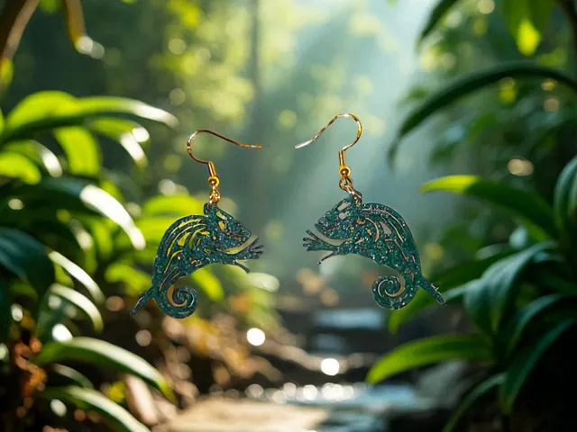 Camaleont earrings