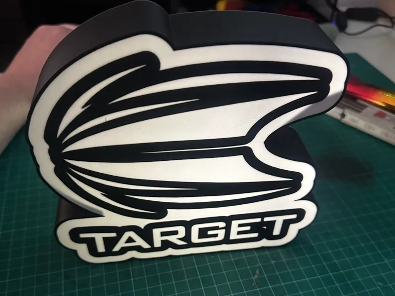 Target Leuchschild 