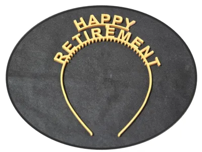 Happy Retirement Headband