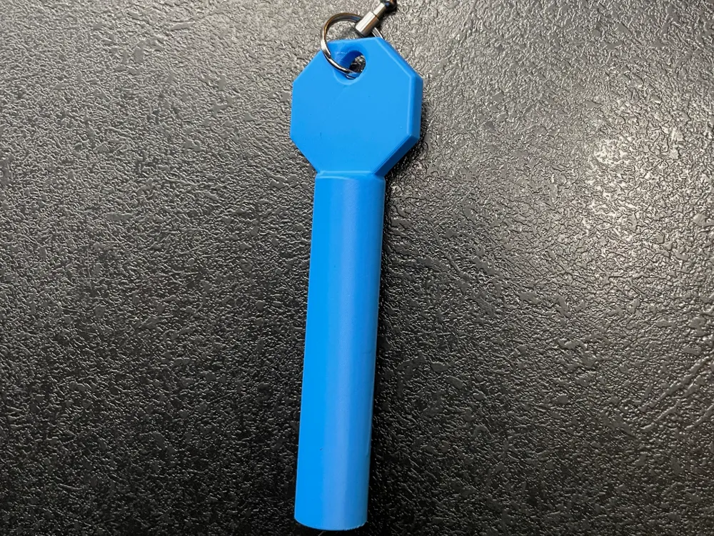 Key Shaped Container Container Key (Triangular 8 mm) - Free 3D Print Model - MakerWorld