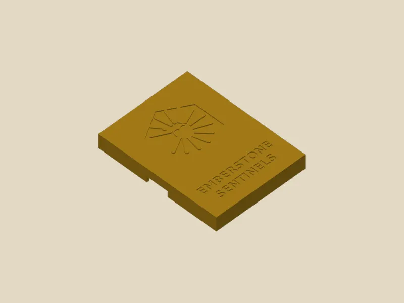 Embergard Deck Box — Emberstone Sentinels