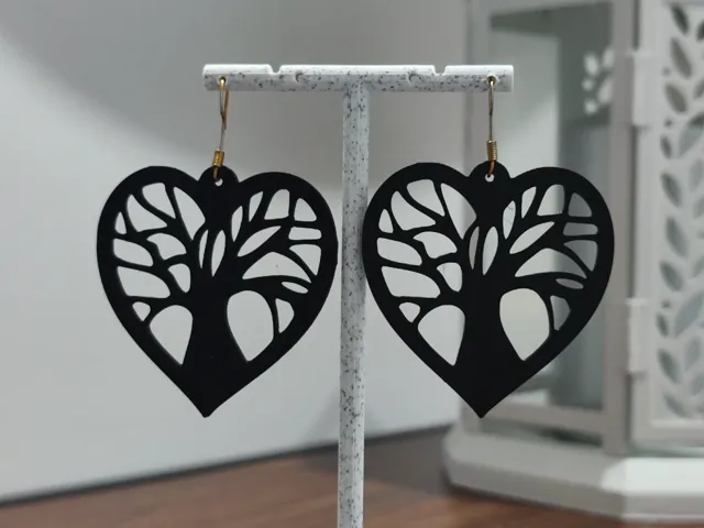 Aretes Raíces del Corazón