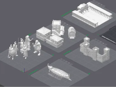Homer's Epics: Tabletop Playset Collection