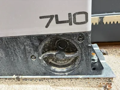 Key Cover for Faac 740 gate motor