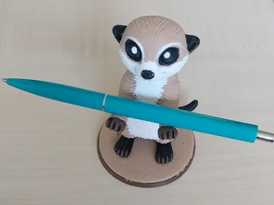 Meerkat Pen Holder