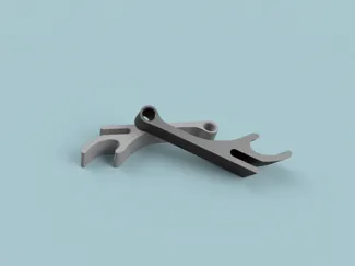 2 in 1 - Bottle and Can Opener Keychain